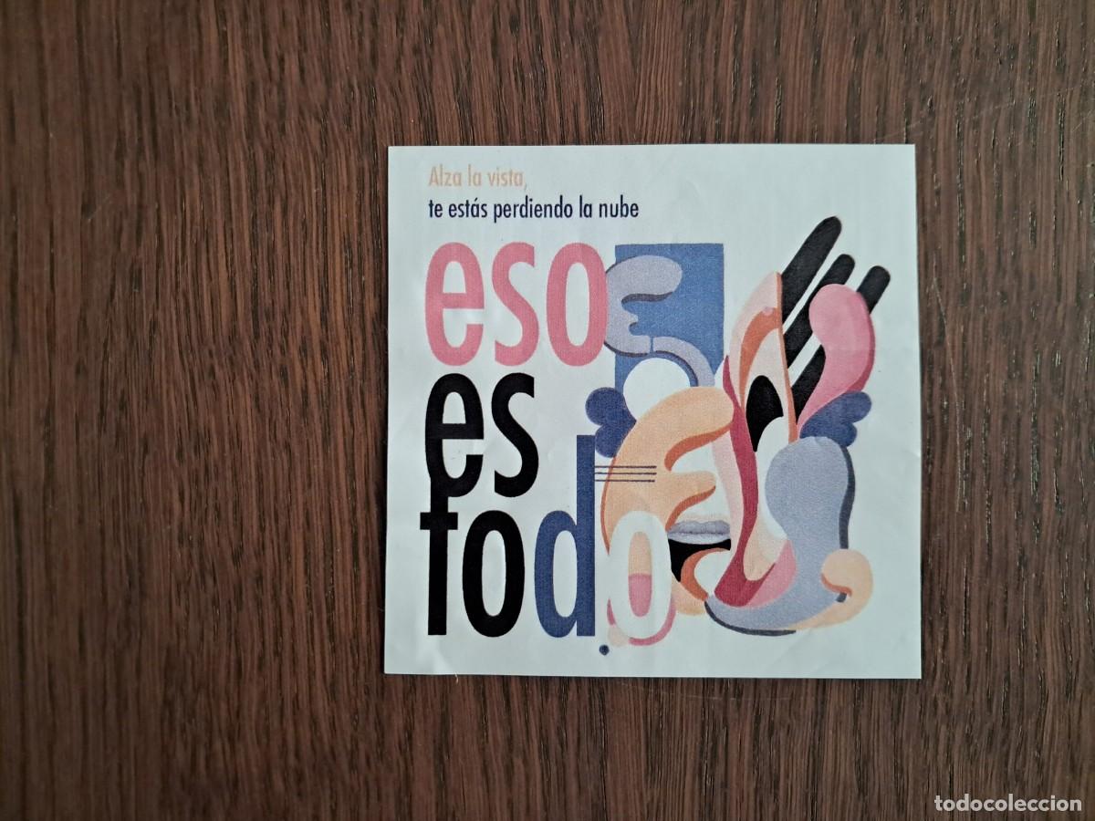 Pegatinas de colecci&oacute;n: pegatina, alza la vista, te est&aacute;s perdiendo la vista, eso es todo.