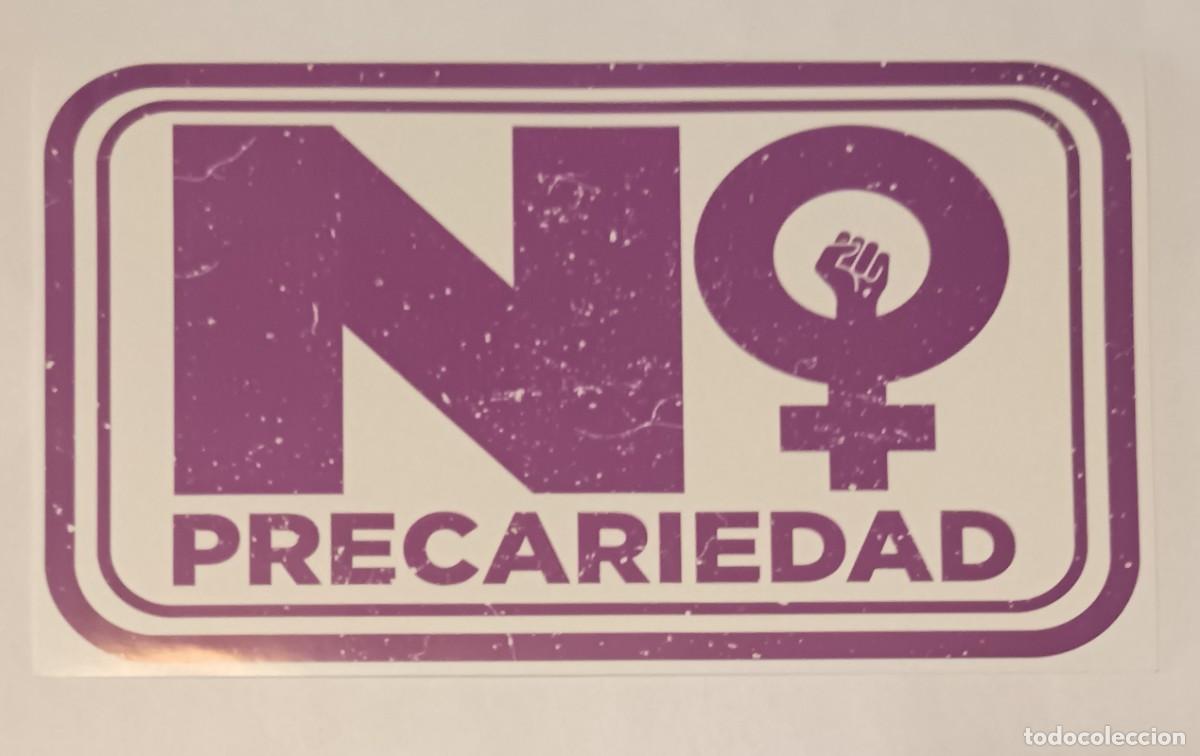 Pegatinas de colecci&oacute;n: Pegatina No precariedad.