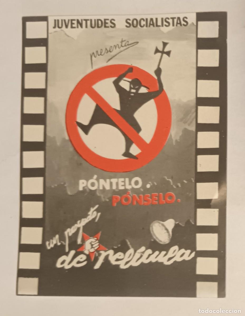 Pegatinas de colecci&oacute;n: Pontel&oacute;, Ponsel&oacute;-Juventudes Social&iacute;stas.