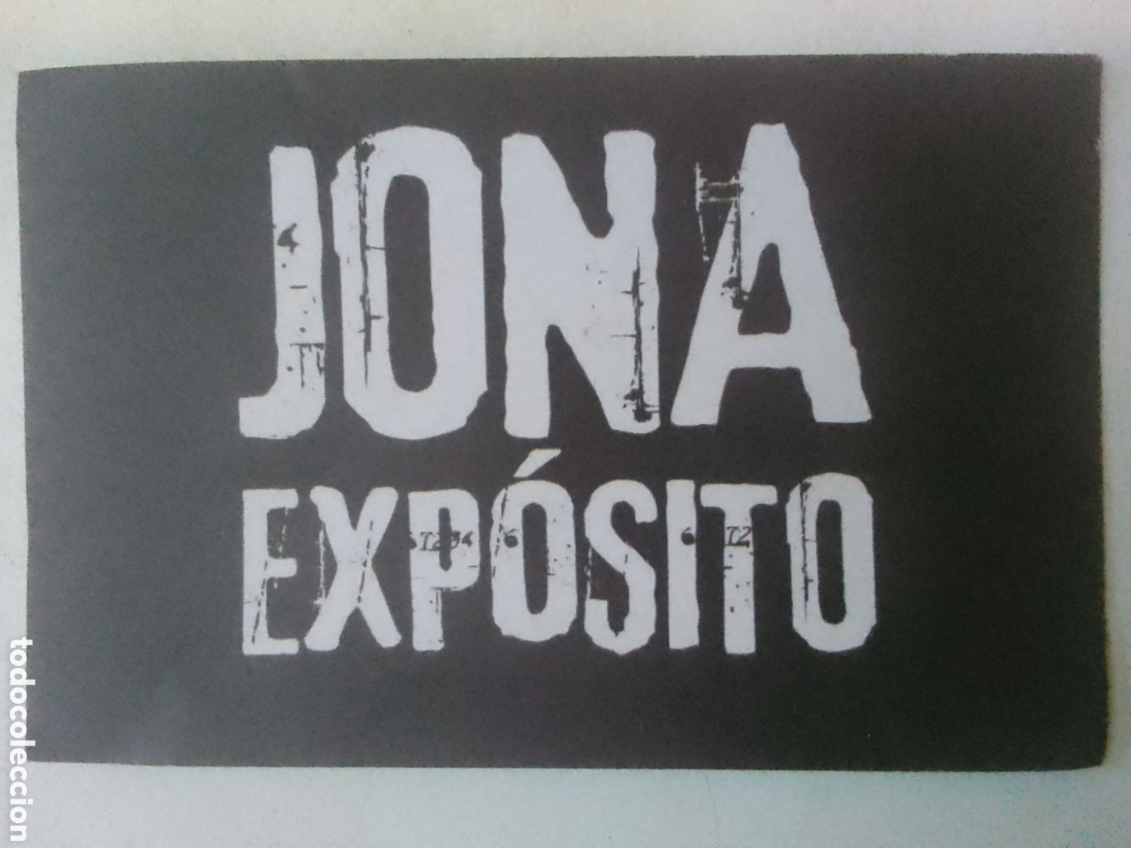 Pegatinas de colecci&oacute;n: Pegatina JONA EXP&Oacute;SITO.
