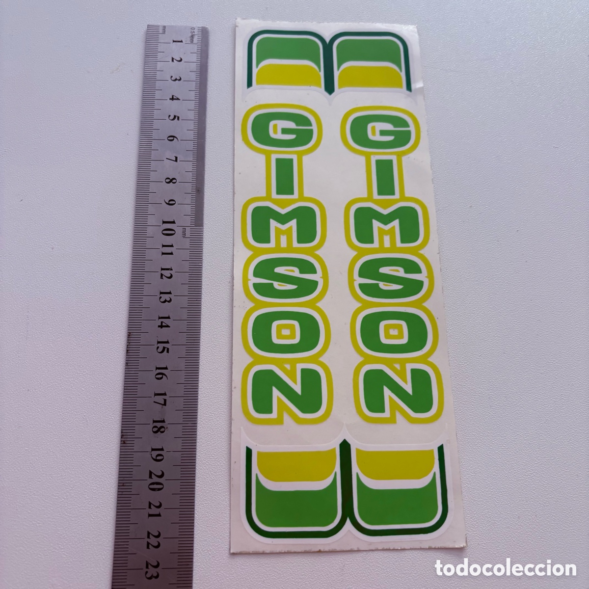Pegatinas de colecci&oacute;n: pegatina adhesivo original bicicleta gimson
