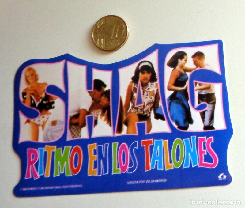 Pegatinas de colecci&oacute;n: PEGATINA ANTIGUA - CINE A&Ntilde;OS 80 - RITMO EN LOS TALONES