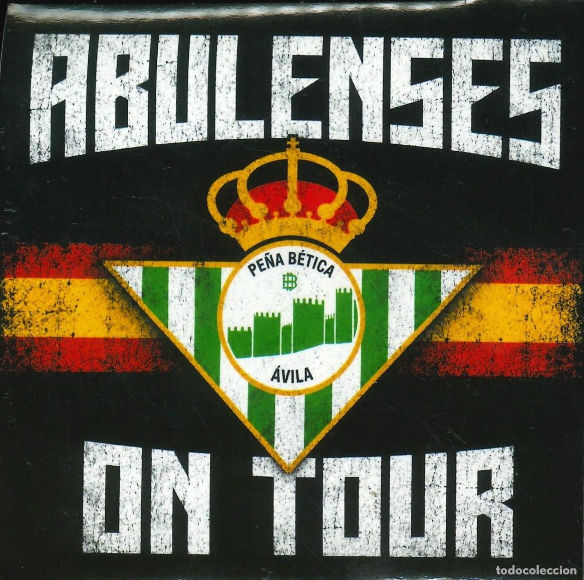 Pegatinas de colecci&oacute;n: PEGATINA - ADHESIVO - FUTBOL - REAL BETIS - PE&Ntilde;A BETICA AVILA - TEMPORADA 2026-2027