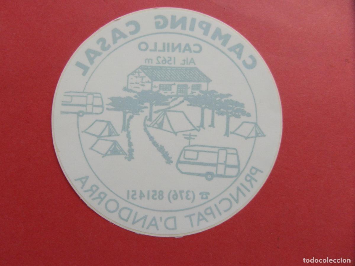Pegatinas de colecci&oacute;n: 1 ADHESIVO PEGATINAS CAMPIN CASAL CANILLO ANDORRA - SIN USAR REVISA FOTOS