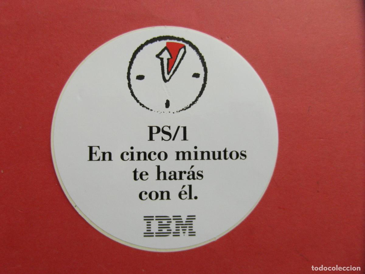 Pegatinas de colecci&oacute;n: 1 ADHESIVO PEGATINAS IBM PS/1 - SIN USAR REVISA FOTOS