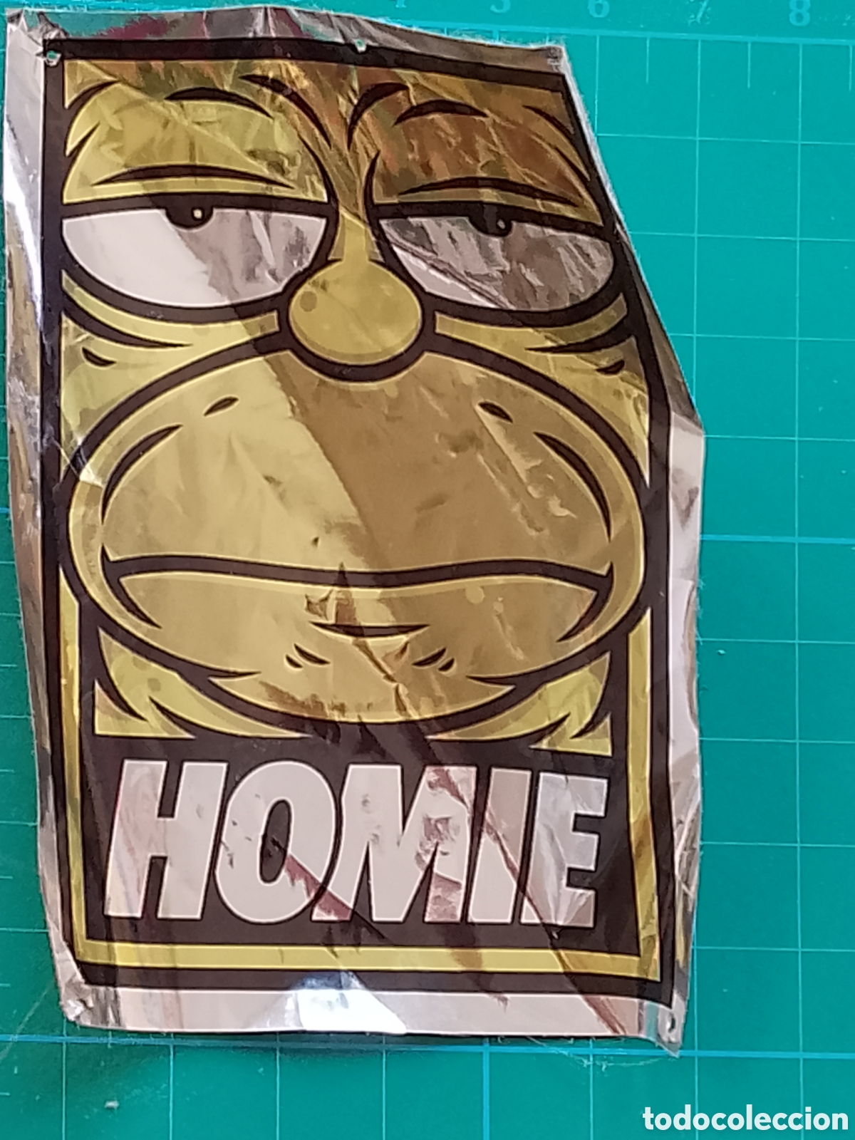 Pegatinas de colecci&oacute;n: HOMIE . HOMMER SIMPSON . THE SIMPSONS . . pegatina (despegada) STICKER