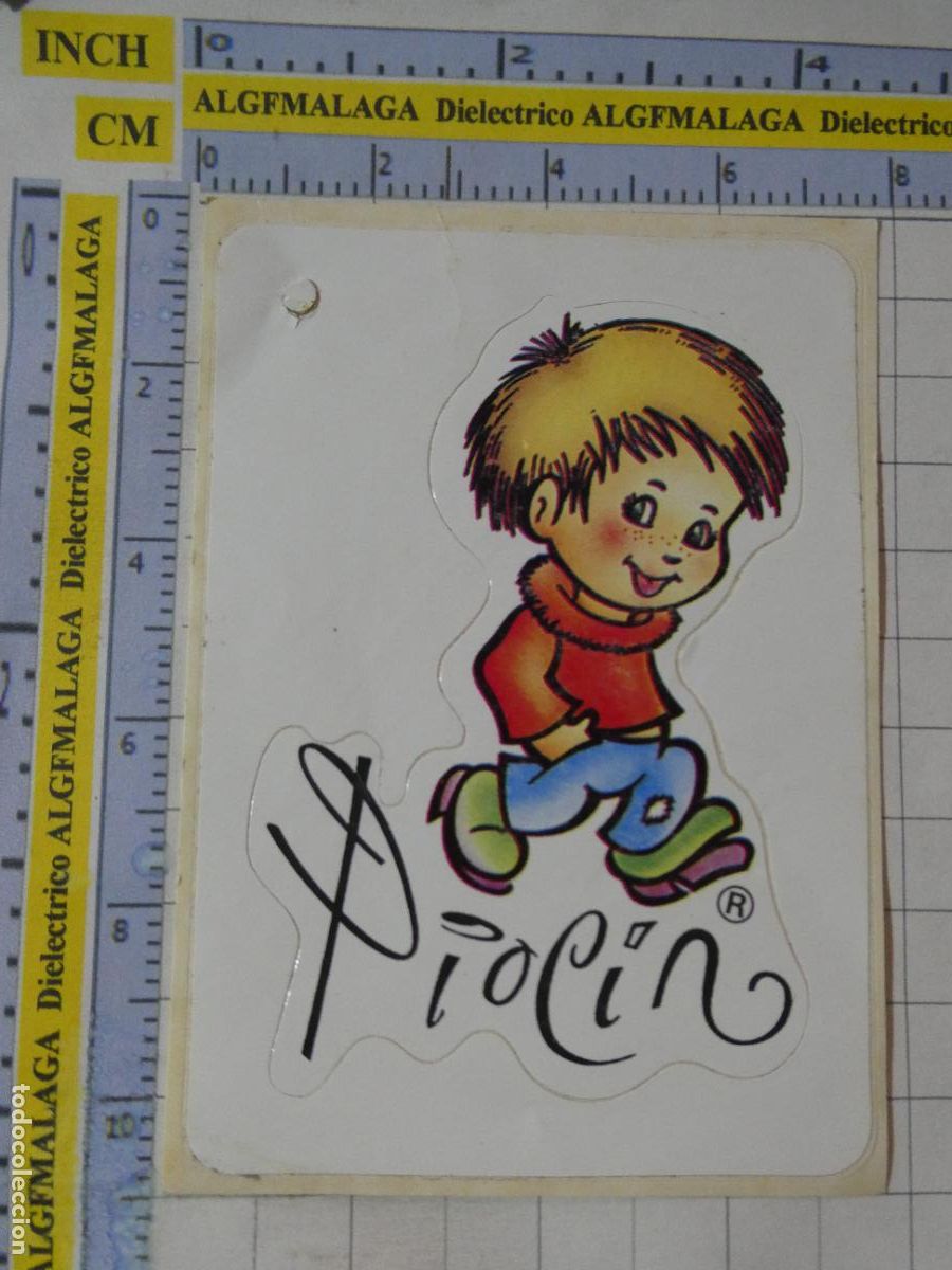 Pegatinas de colecci&oacute;n: PEGATINA DE MARCAS DE ROPA. CALZADO ELCHE ALICANTE PIOLIN. 131