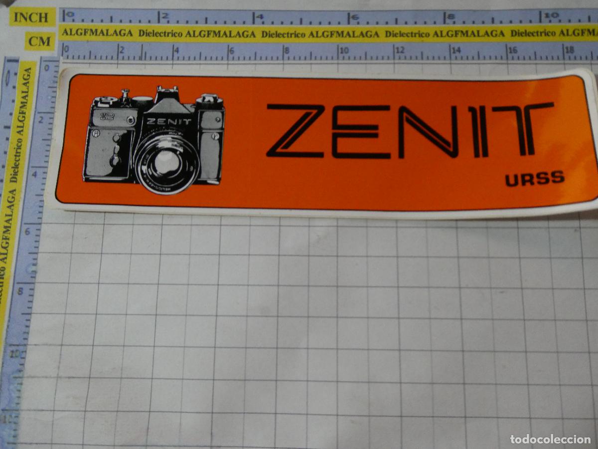 Pegatinas de colecci&oacute;n: PEGATINA DE C&Aacute;MARAS DE FOTOS FOTOGRAF&Iacute;A. ZENIT URSS. 139