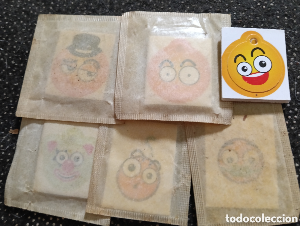 Pegatinas de colecci&oacute;n: 6 TROQUELADOS EMOJI 2017 2018 troquel JUMPER JUMPERS GUSANITOS