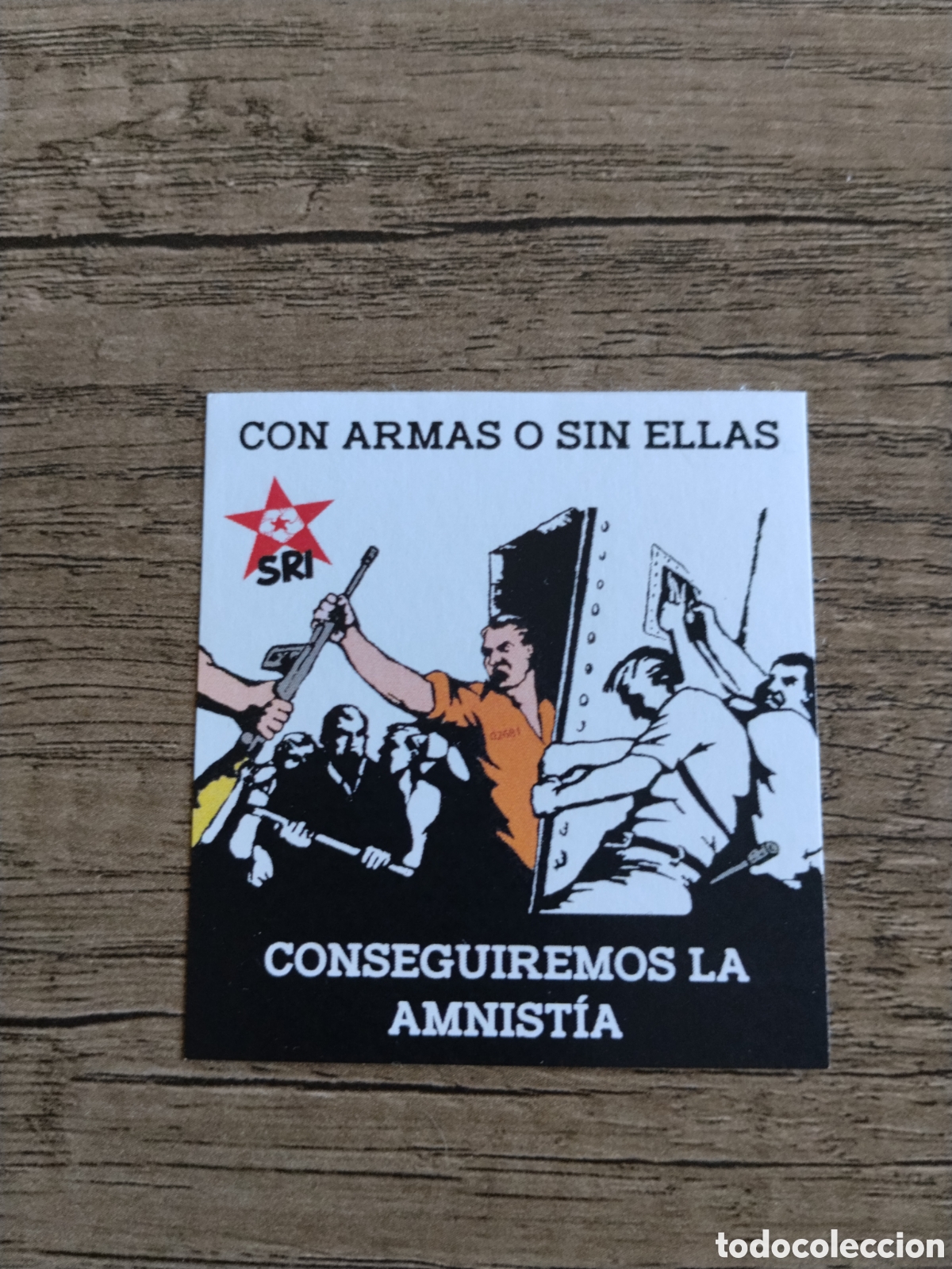 Pegatinas de colecci&oacute;n: Pegatina pol&iacute;tica transici&oacute;n PCE (r). GRAPO.comunista.FRAP.ETA.camarada arenas.ort.pte.lcr.mce.pcoe.