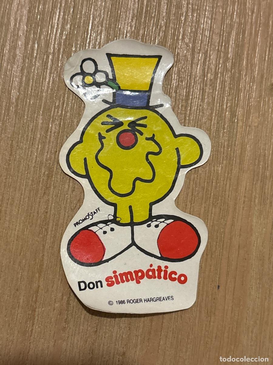 Pegatinas de colecci&oacute;n: B2 (4) CROMO SIN PEGAR DONUTS PEGATINA DON SIMPATICO PROMOSTAFF 1986 HARGREAVES