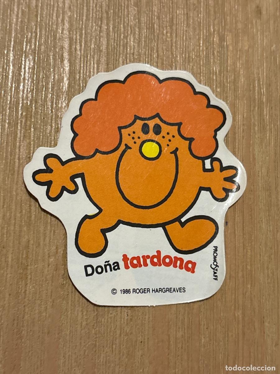 Pegatinas de colecci&oacute;n: B2 (4) CROMO SIN PEGAR DONUTS PEGATINA DO&Ntilde;A TARDONA PROMOSTAFF 1986 HARGREAVES