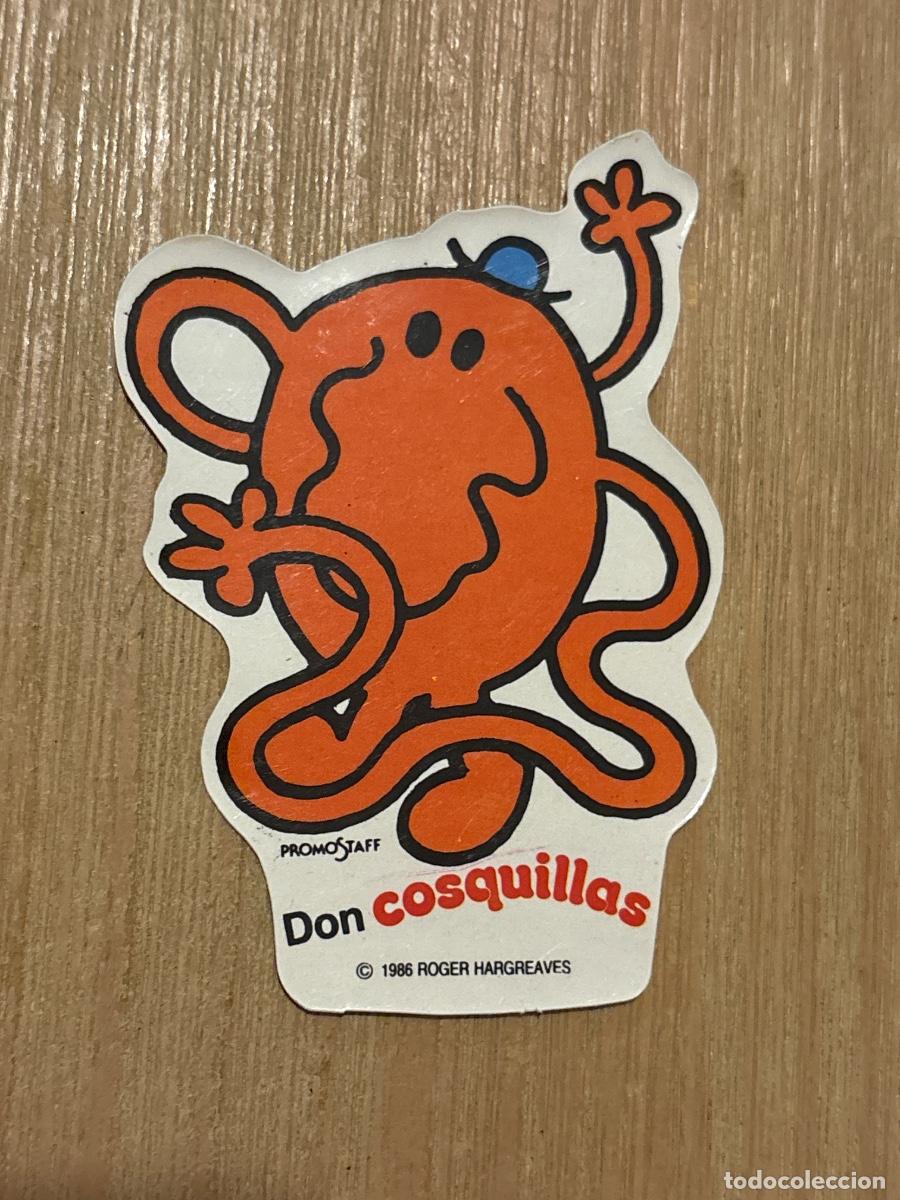 Pegatinas de colecci&oacute;n: B2 (4) CROMO SIN PEGAR DONUTS PEGATINA DON COSQUILLAS PROMOSTAFF 1986 HARGREAVES