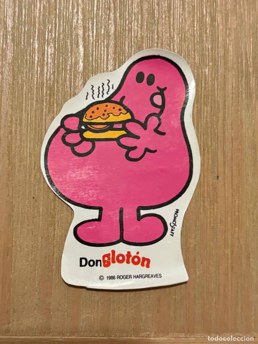 Pegatinas de colecci&oacute;n: B2 (4) CROMO SIN PEGAR DONUTS PEGATINA DON GLOT&Oacute;N PROMOSTAFF 1986 HARGREAVES
