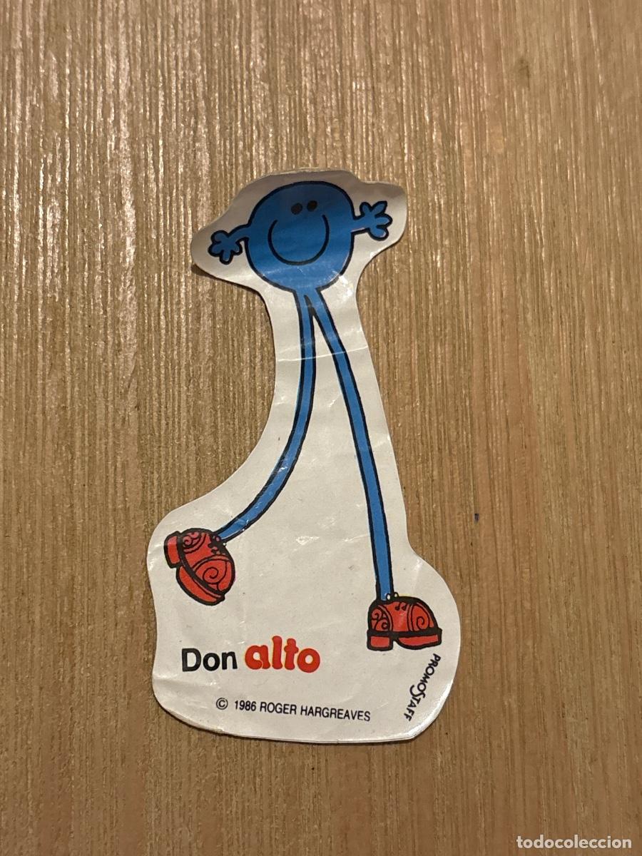 Pegatinas de colecci&oacute;n: B2 (4) CROMO SIN PEGAR DONUTS PEGATINA DON ALTO PROMOSTAFF 1986 HARGREAVES