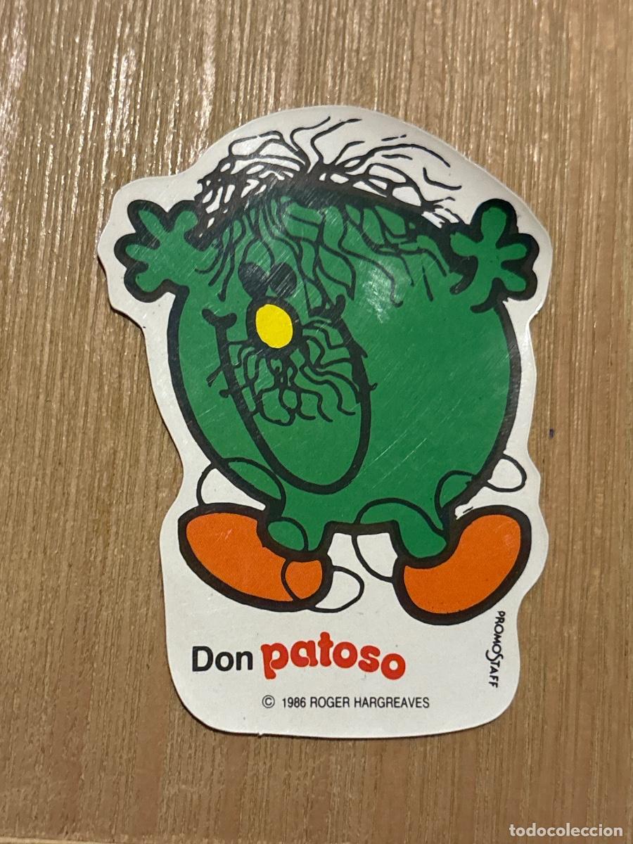 Pegatinas de colecci&oacute;n: B2 (4) CROMO SIN PEGAR DONUTS PEGATINA DON PATOSO PROMOSTAFF 1986 HARGREAVES