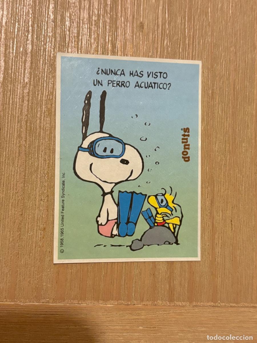 Pegatinas de colecci&oacute;n: B2 (4) CROMO PEGATINA SIN PEGAR PANRICO DONUTS SNOOPY SUPERADHESIVOS