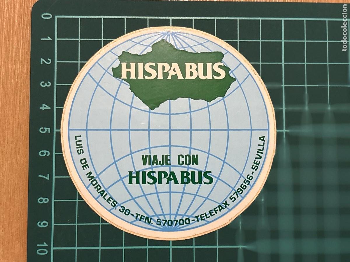 Pegatinas de colecci&oacute;n: B2. (7) PEGATINA HISPABUS