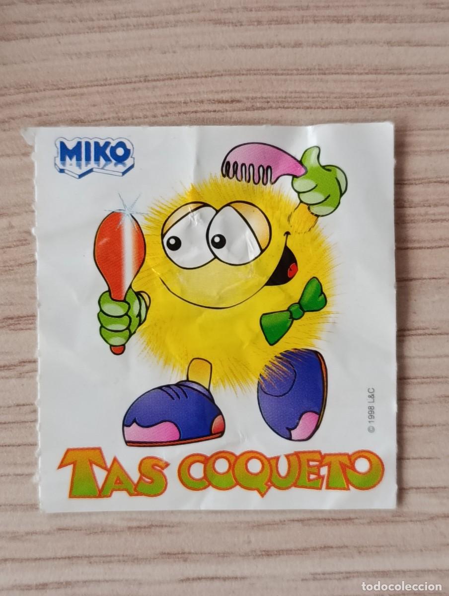 Pegatinas de colecci&oacute;n: PEGATINA MIKO TAS COQUETO