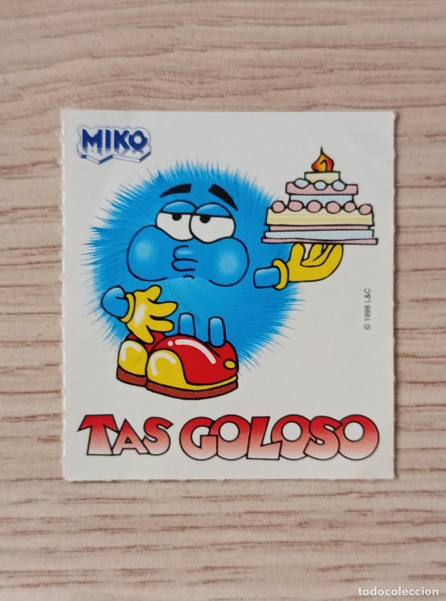 Pegatinas de colecci&oacute;n: PEGATINA MIKO TAS GOLOSO