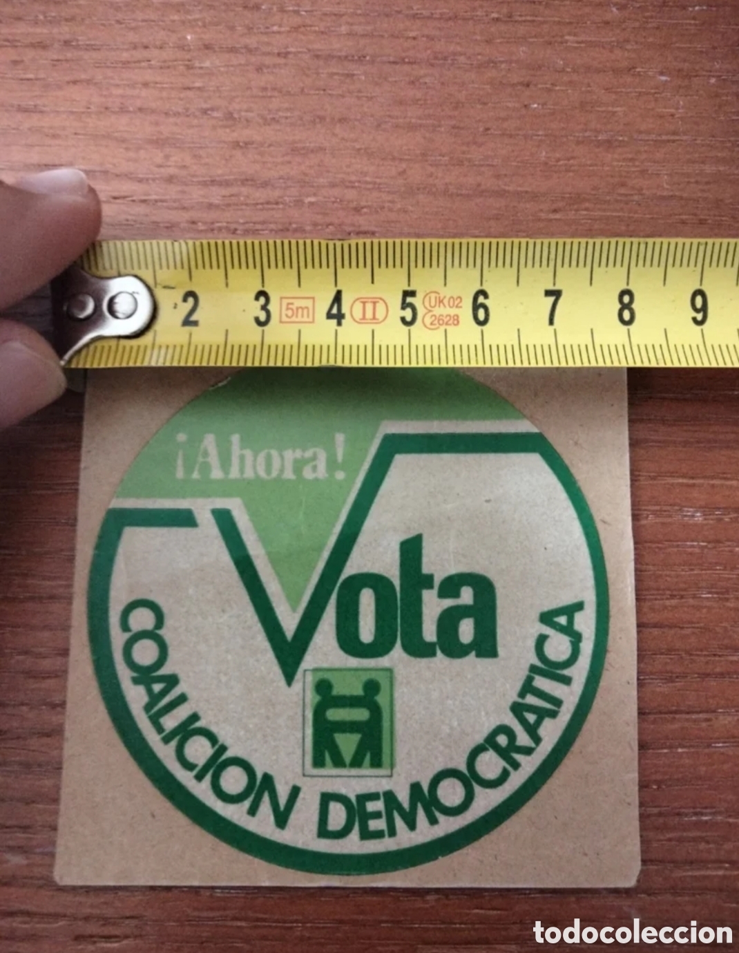 Pegatinas de colecci&oacute;n: Pegatina Coalici&oacute;n Democr&aacute;tica - Foto 3