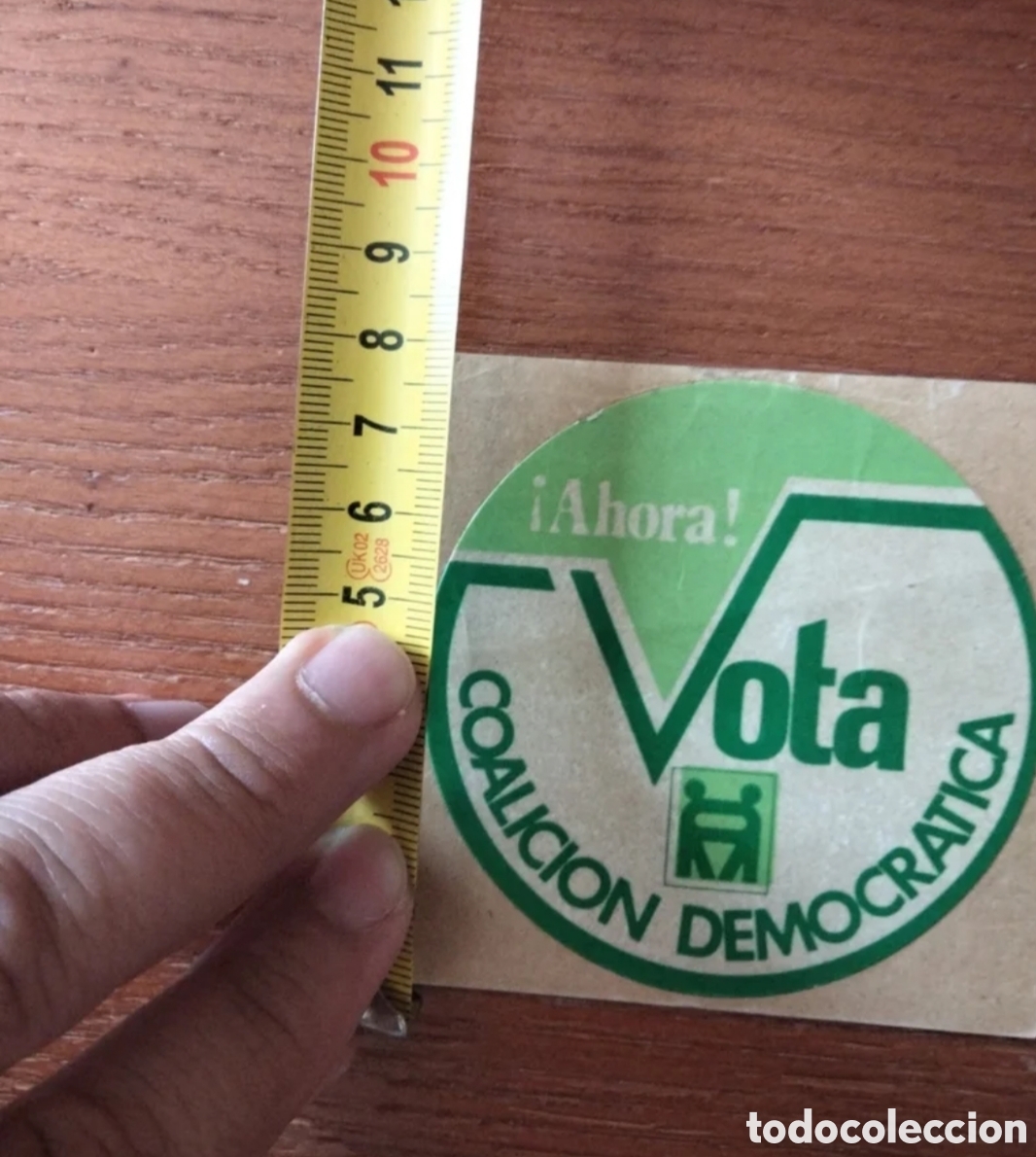 Pegatinas de colecci&oacute;n: Pegatina Coalici&oacute;n Democr&aacute;tica - Foto 4