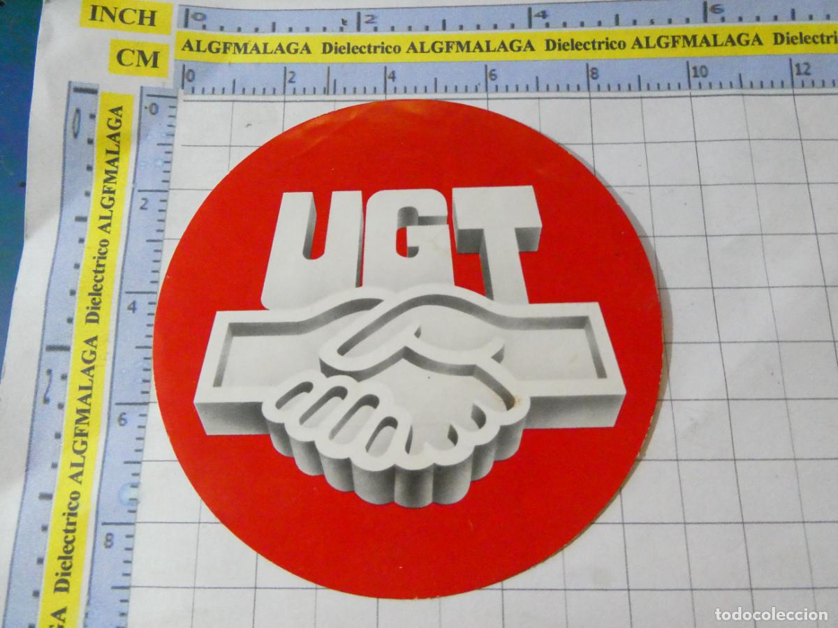 Pegatinas de colecci&oacute;n: PEGATINA POL&Iacute;TICO SINDICAL. SINDICATO UGT 271