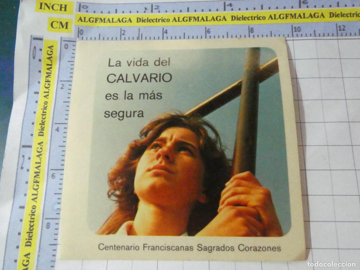 Pegatinas de colecci&oacute;n: PEGATINA RELIGIOSA SEMANA SANTA. CENTENARIO FRANCISCANAS SAGRADOS CORAZONES. 293