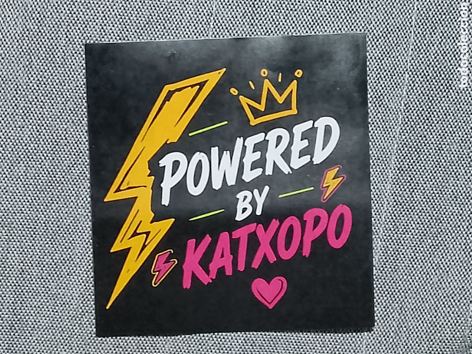 Pegatinas de colecci&oacute;n: POWERED BY KATXOPO . PEGATINA . STICKER
