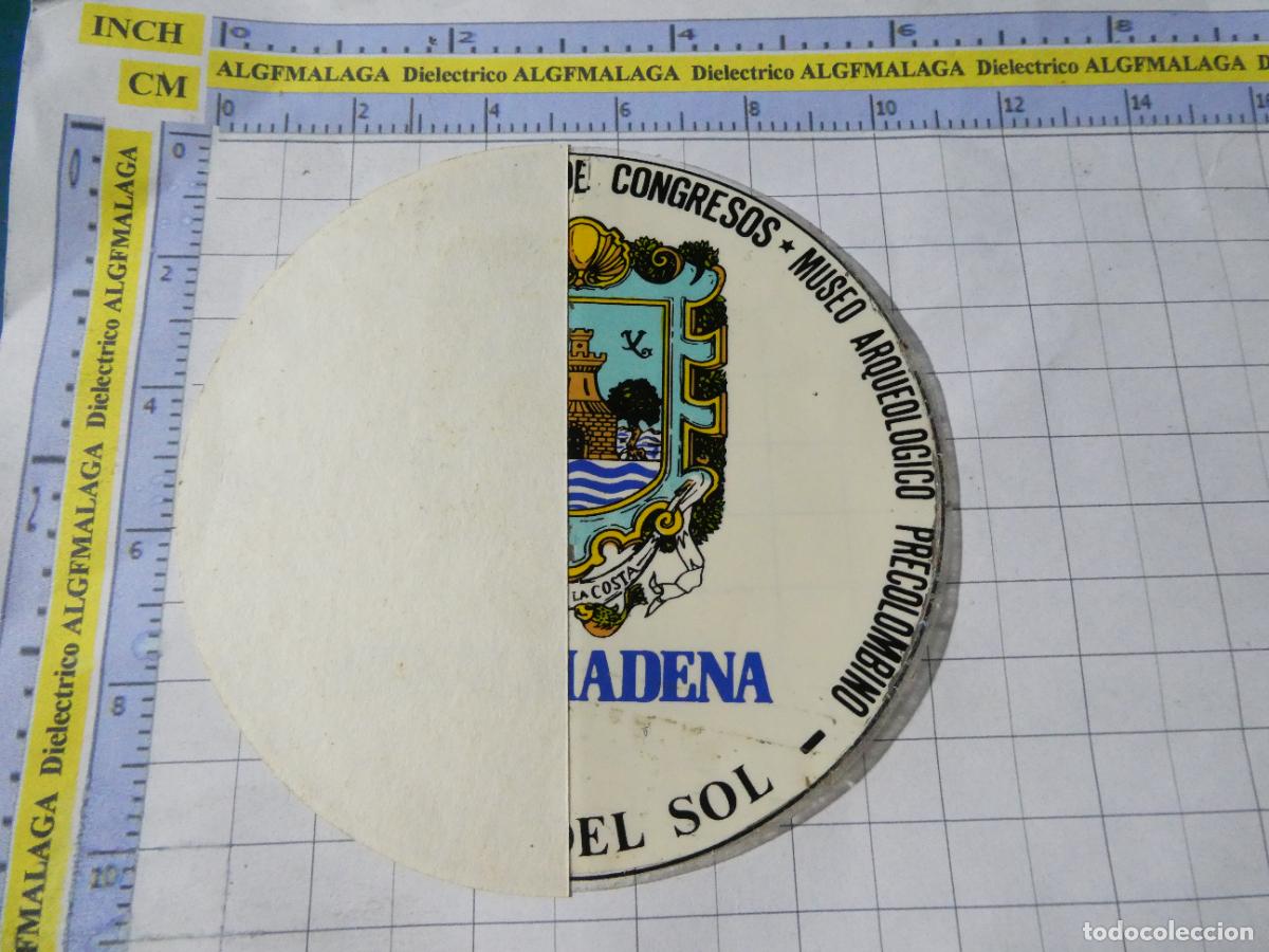 Pegatinas de colecci&oacute;n: PEGATINA SEMANA INTERNACIONAL CINE DE AUTOR BENALM&Aacute;DENA . 222