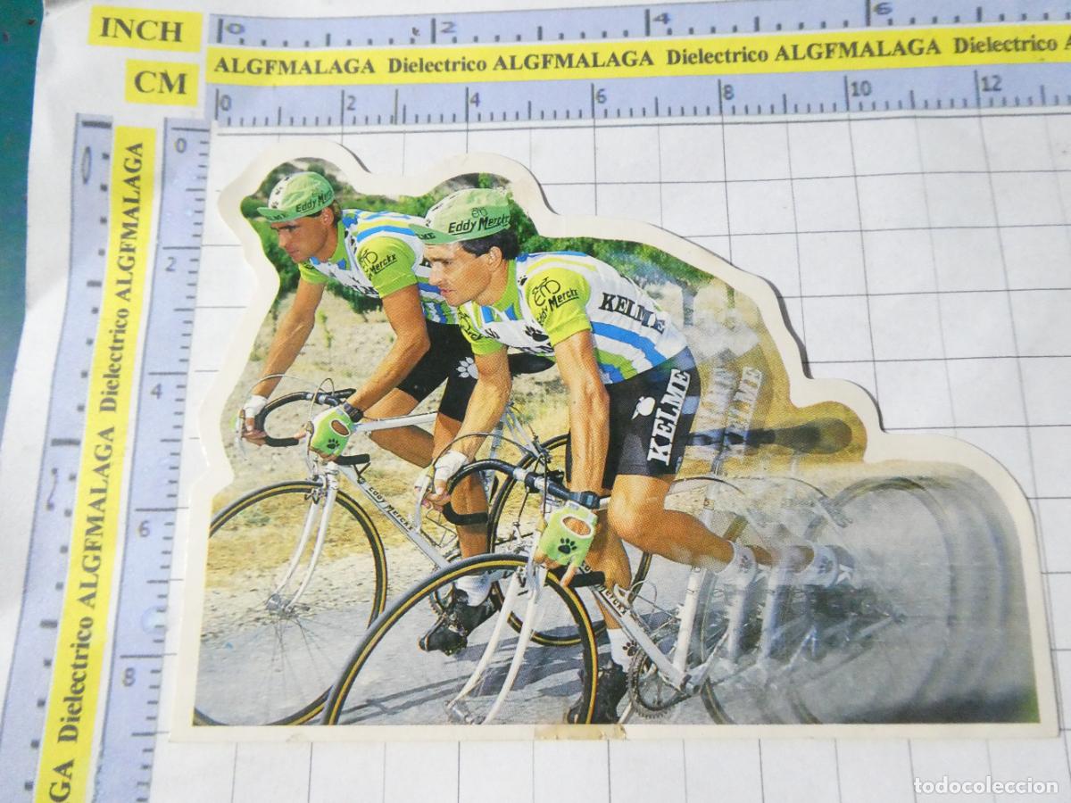 Pegatinas de colecci&oacute;n: PEGATINA DE DEPORTES. CICLISMO EQUIPO CICLISTA KELME .BICIS EDDIE MERCKX 225