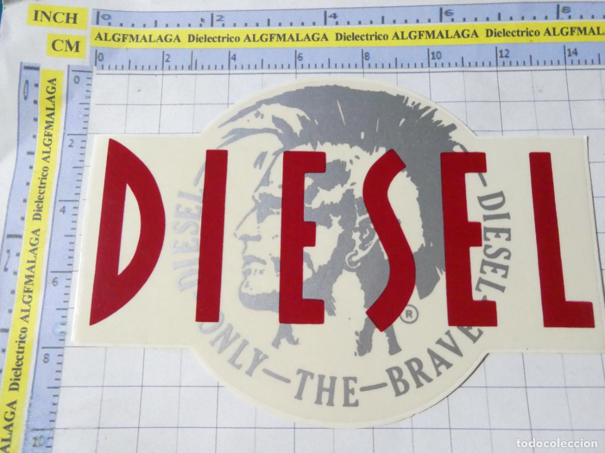 Pegatinas de colecci&oacute;n: PEGATINA DE MARCAS DE ROPA. DIESEL. 228