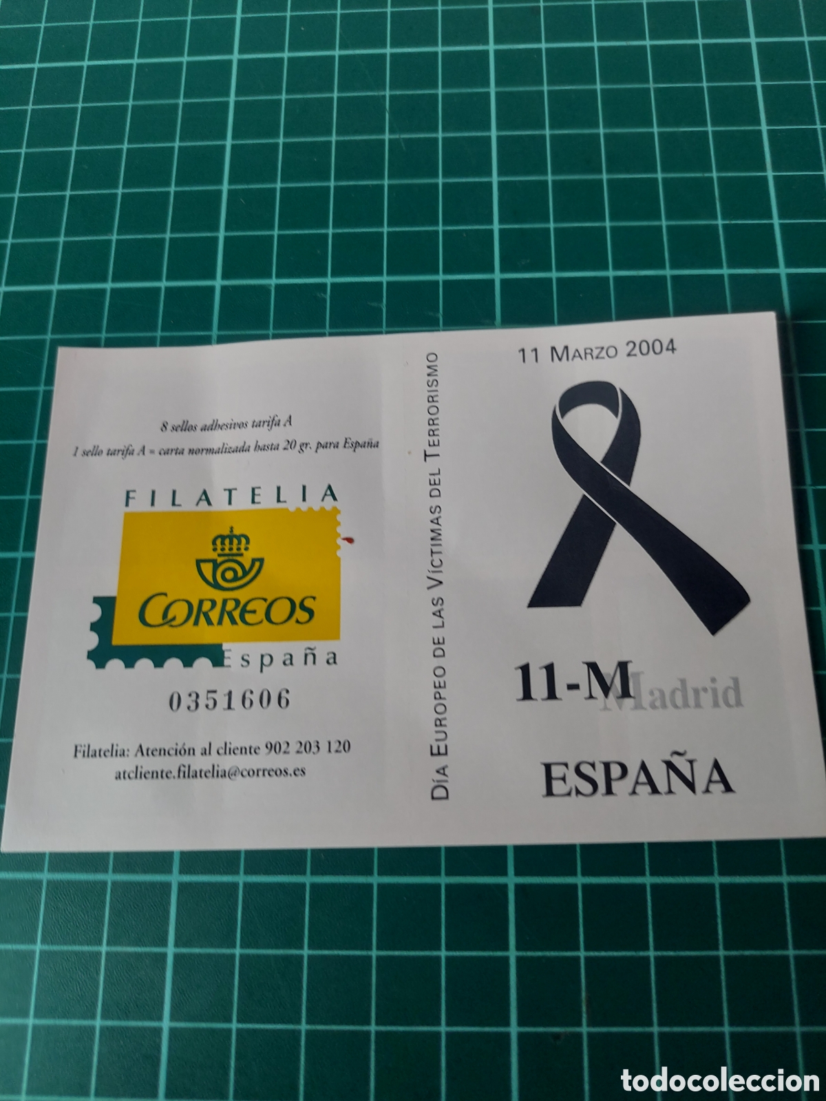 Pegatinas de colecci&oacute;n: 11 M ESPA&Ntilde;A 2004 CORREOS PUBLICIDAD