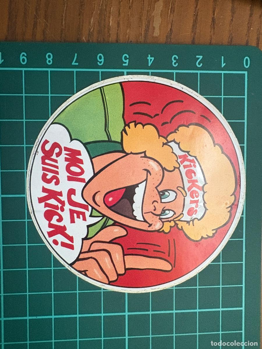 Pegatinas de colecci&oacute;n: B2 (8) Pegatina Adhesivo a&ntilde;os 90 publicidad Kickers Moi Je suis Kick