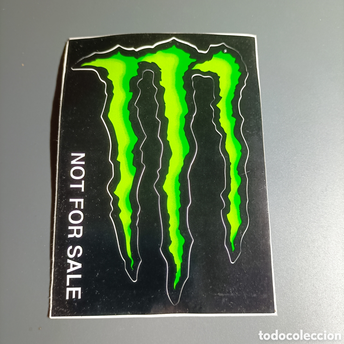 Pegatinas de colecci&oacute;n: PEGATINA PUBLICITARIA MONSTER. NUEVA