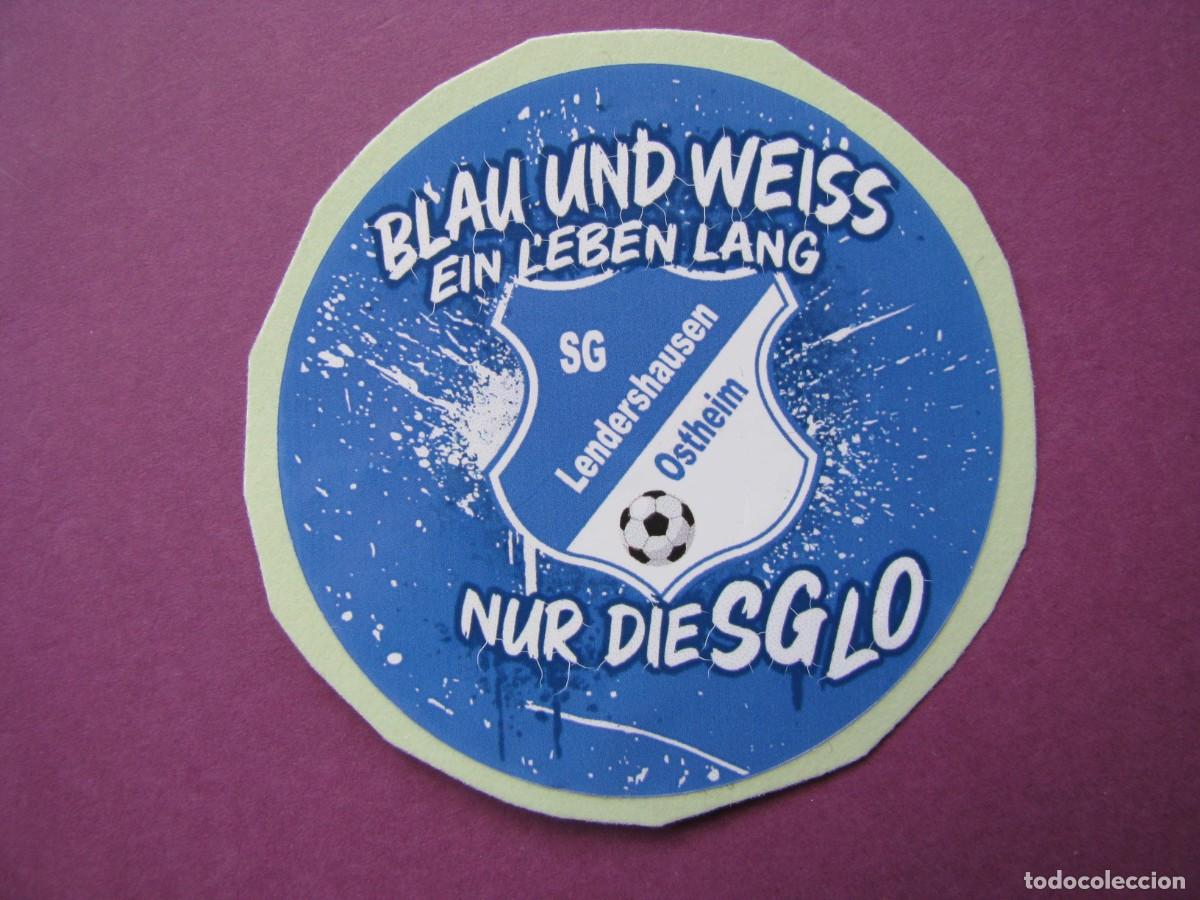 Pegatinas de colecci&oacute;n: PEGATINA DE FUTBOL. RECUPERADA. ULTRAS SG LENDERSHAUSEN OSTHEIM. 5 CM