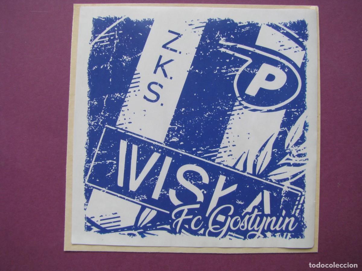 Pegatinas de colecci&oacute;n: PEGATINA DE FUTBOL. RECUPERADA. WISLA PLOCK.Z.K.S. POLONIA. ULTRAS 10X10 CM