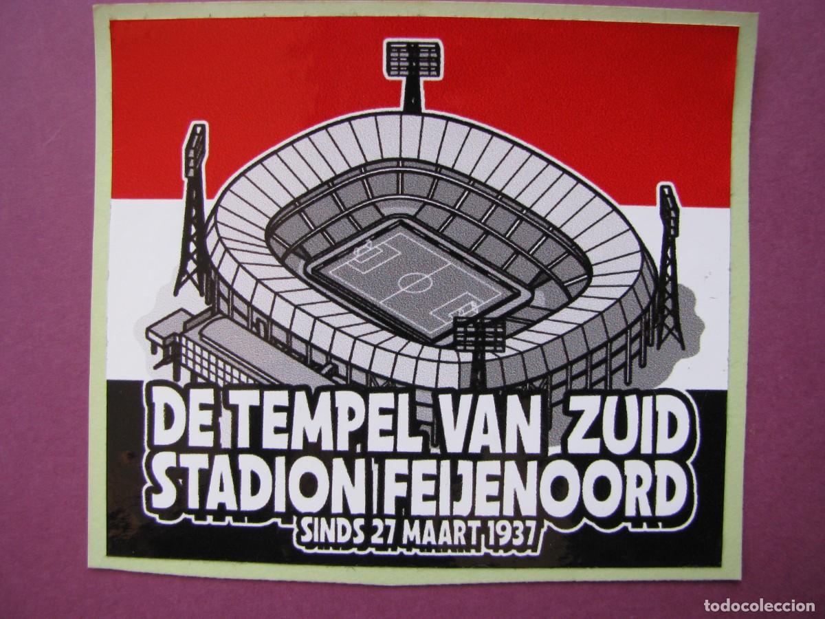 Pegatinas de colecci&oacute;n: PEGATINA DE FUTBOL. RECUPERADA. FEIJENOORD ROTTERDAM. 8X7 CM