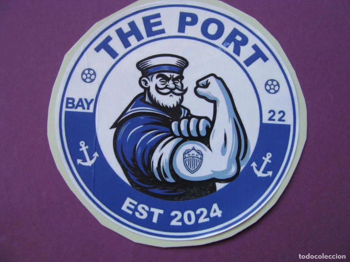 Pegatinas de colecci&oacute;n: PEGATINA DE FUTBOL. RECUPERADA. THE PORT. AUCKLAND FC. 8,5 CM