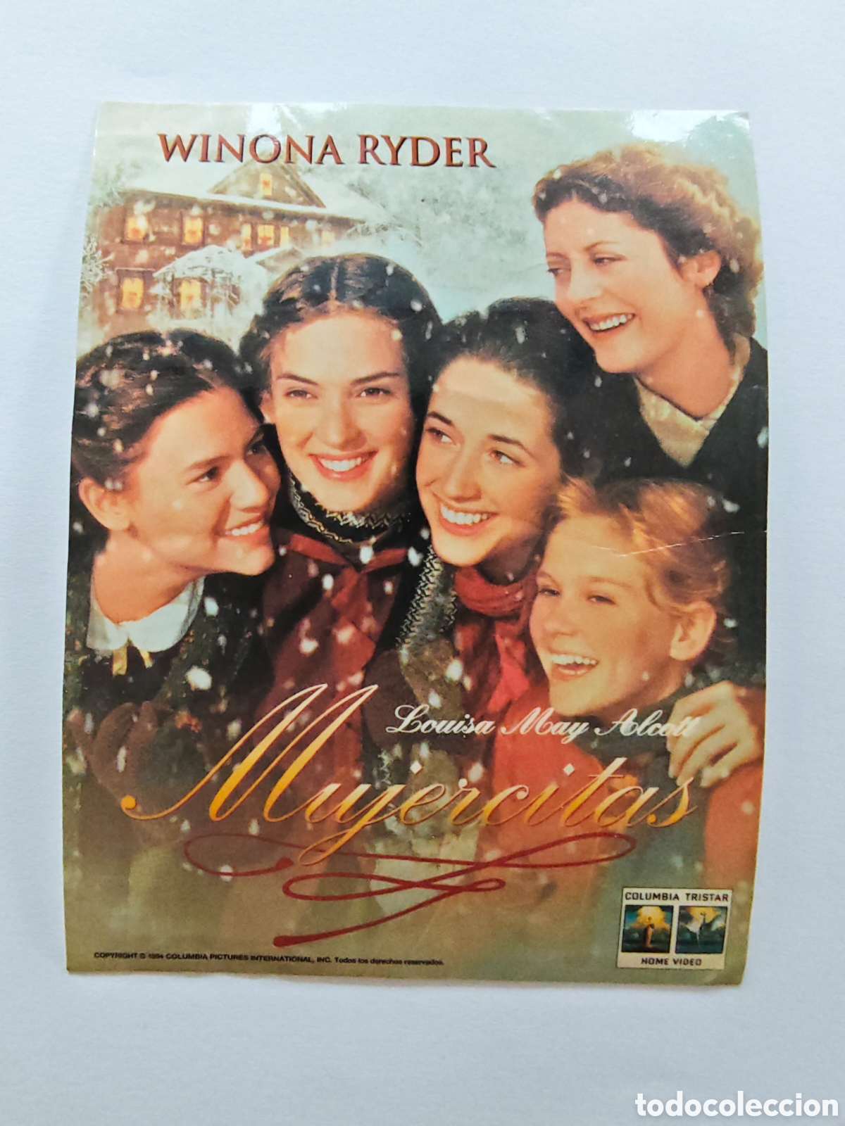 Pegatinas de colecci&oacute;n: pegatina - winona ryder - mujercitas - tdk324p
