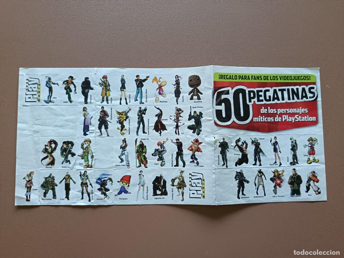 Autocolantes de cole&ccedil;&atilde;o: PEGATINAS PERSONAJES PLAY STATION
