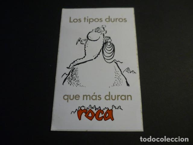 Pegatinas de colecci&oacute;n: ROCA LOS TIPOS DUROS QUE MAS DURAN PEGATINA