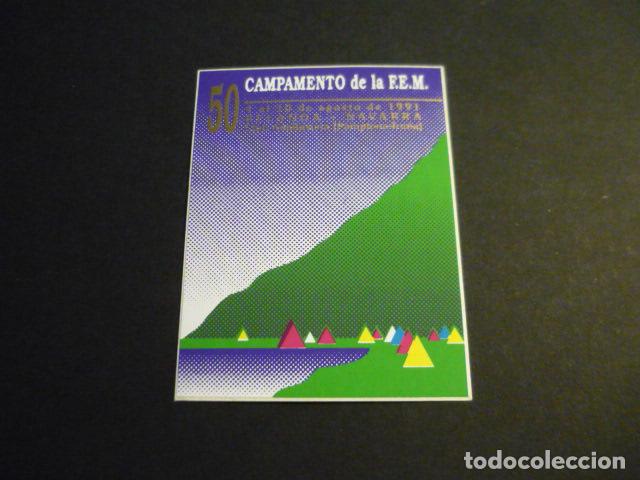Autocolantes de cole&ccedil;&atilde;o: CAMPAMENTO DE LA FEM NAVARRA PEGATINA