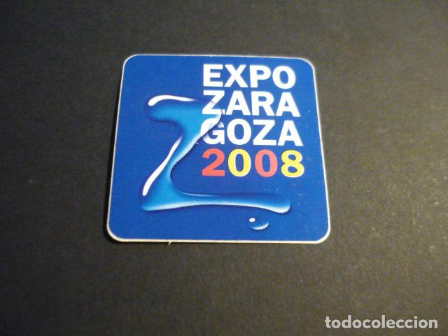 Autocolantes de cole&ccedil;&atilde;o: EXPO ZARAGOZA 2008 PEGATINA