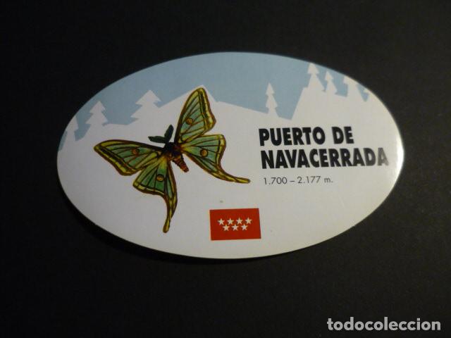 Autocolantes de cole&ccedil;&atilde;o: PUERTO DE NAVACERRADA PEGATINA