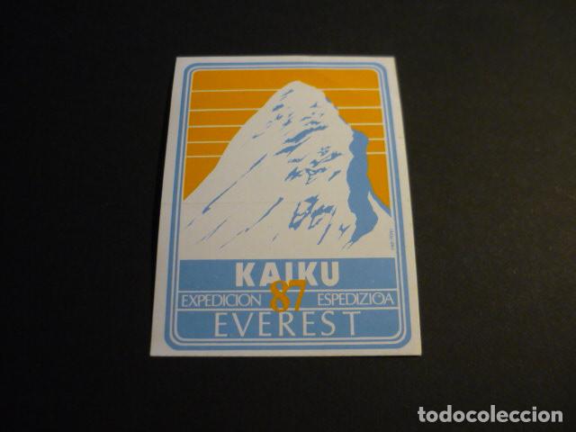 Autocolantes de cole&ccedil;&atilde;o: KAIKU EXPEDICION EVEREST 87 PEGATINA