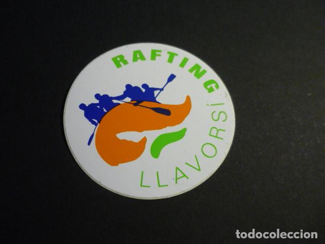 Autocolantes de cole&ccedil;&atilde;o: RAFTING LLAVORSI PEGATINA