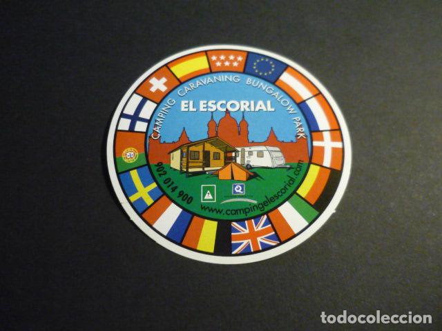 Autocolantes de cole&ccedil;&atilde;o: EL ESCORIAL CAMPING PEGATINA