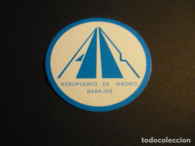 Sammlung von Aufklebern: AEROPUERTO DE MADRID BARAJAS PEGATINA