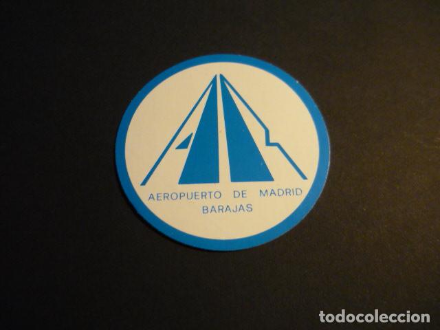 Collection stickers: AEROPUERTO DE MADRID BARAJAS PEGATINA